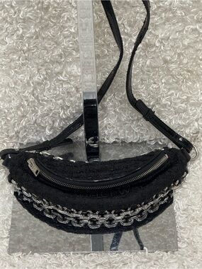 Alexander Wang Attica Tweed Hybrid Fanny Pack